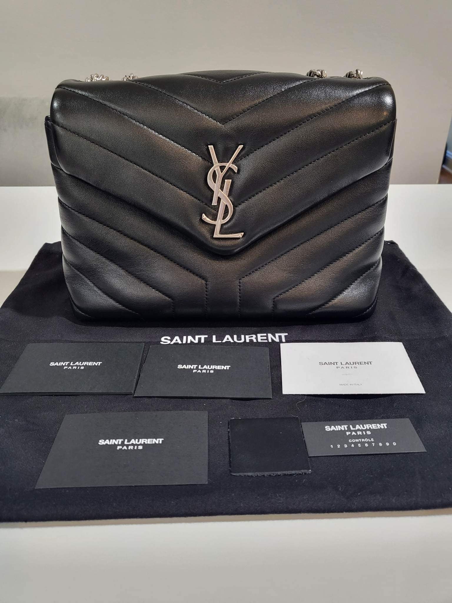 YSL LouLou medium with black hardware -- thoughts?