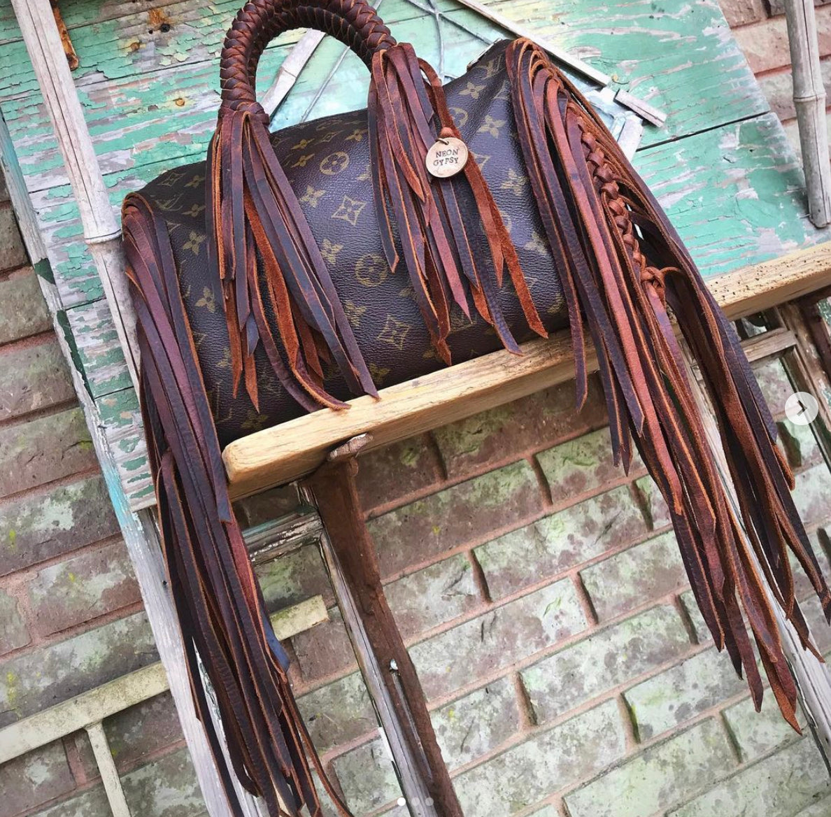 Fringed Louis Vuitton Bags By The Neon Gypsy